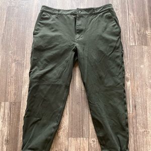 PAIGE Forest Green Joggers